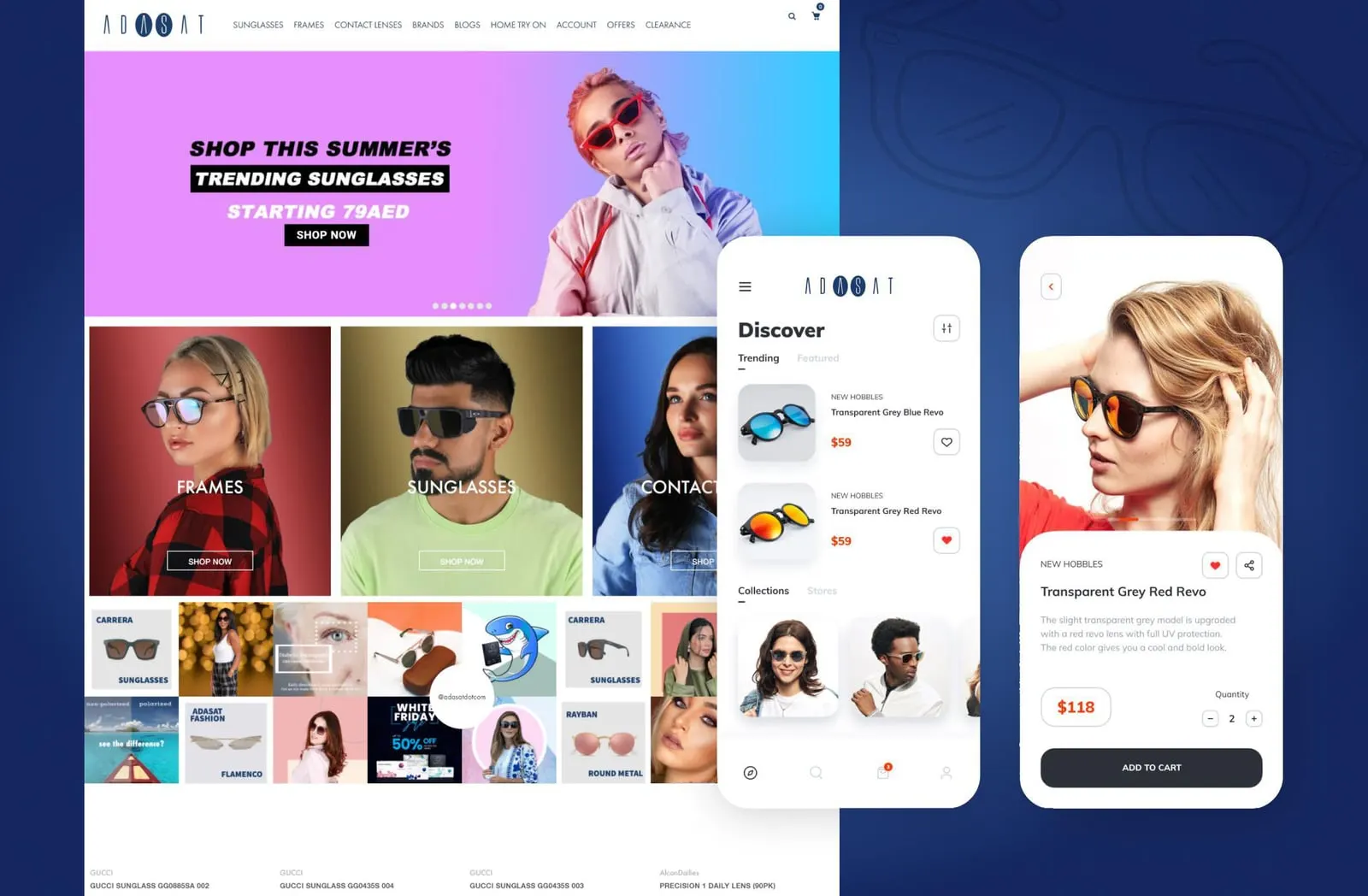 ADASAT – Eyewear store and app
