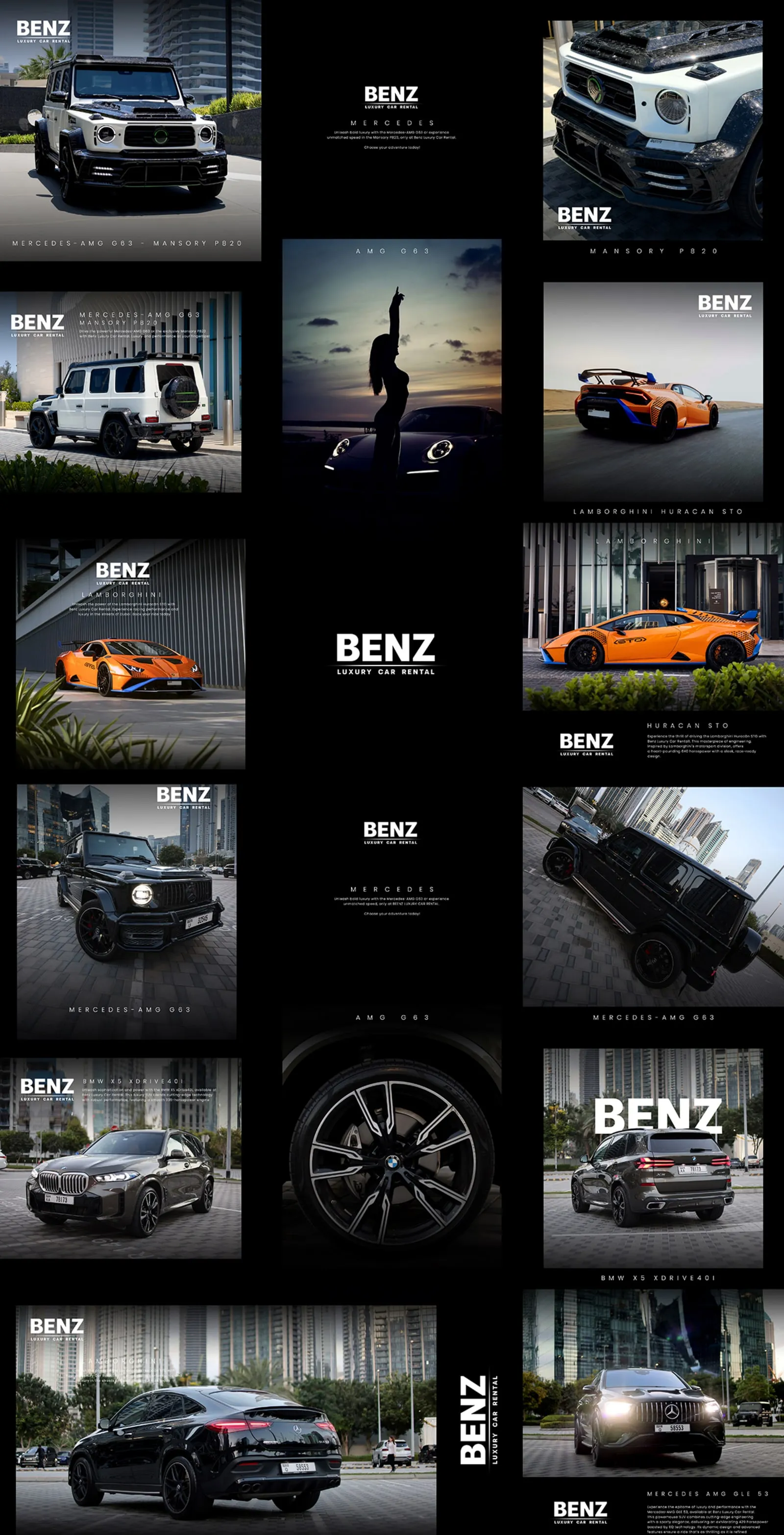 Benz Luxury Car Rental – Luxury car rental social media