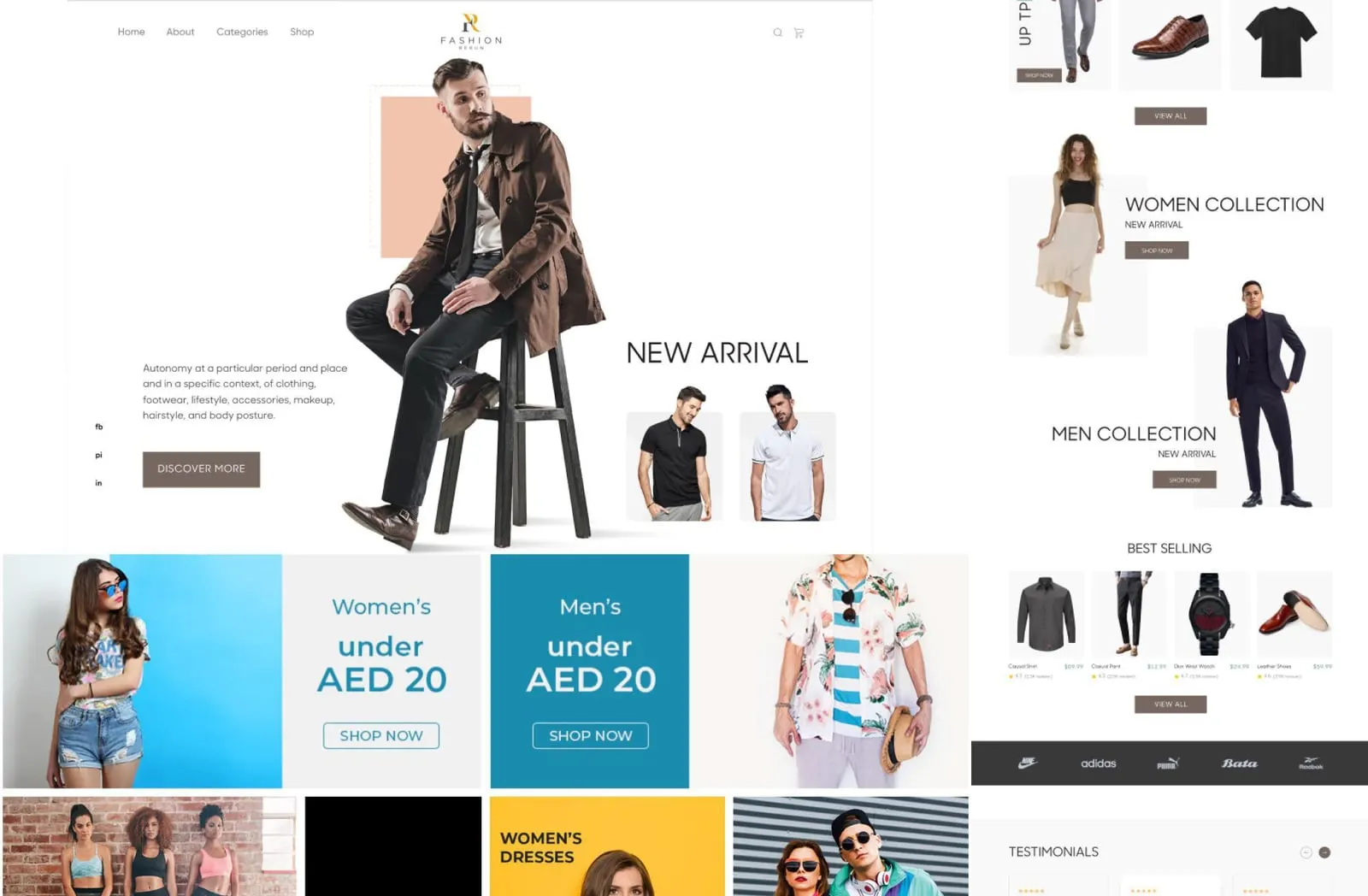 Fashion Rerun – Fashion store website