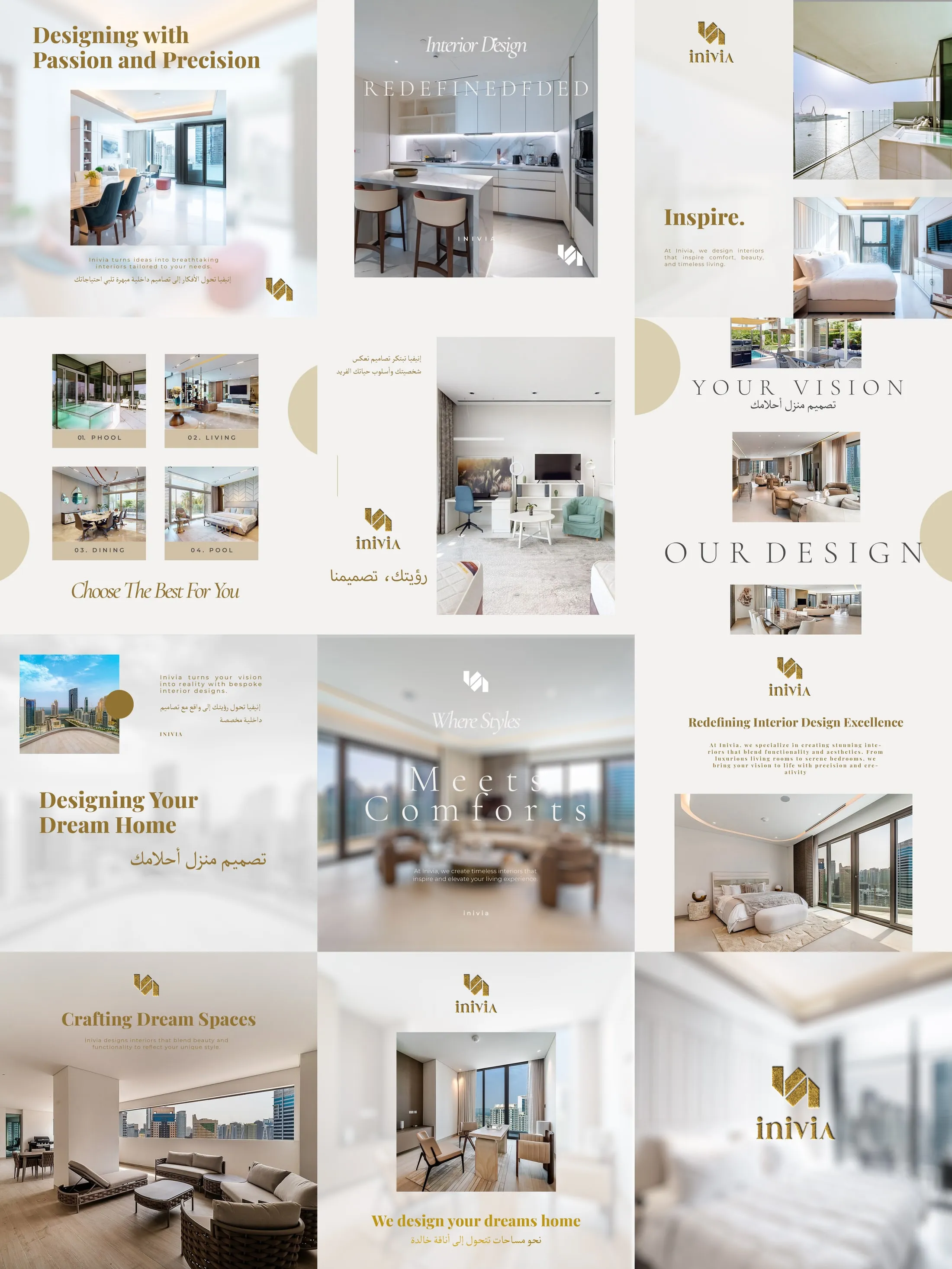 inivia Interior Design – Interior design social media