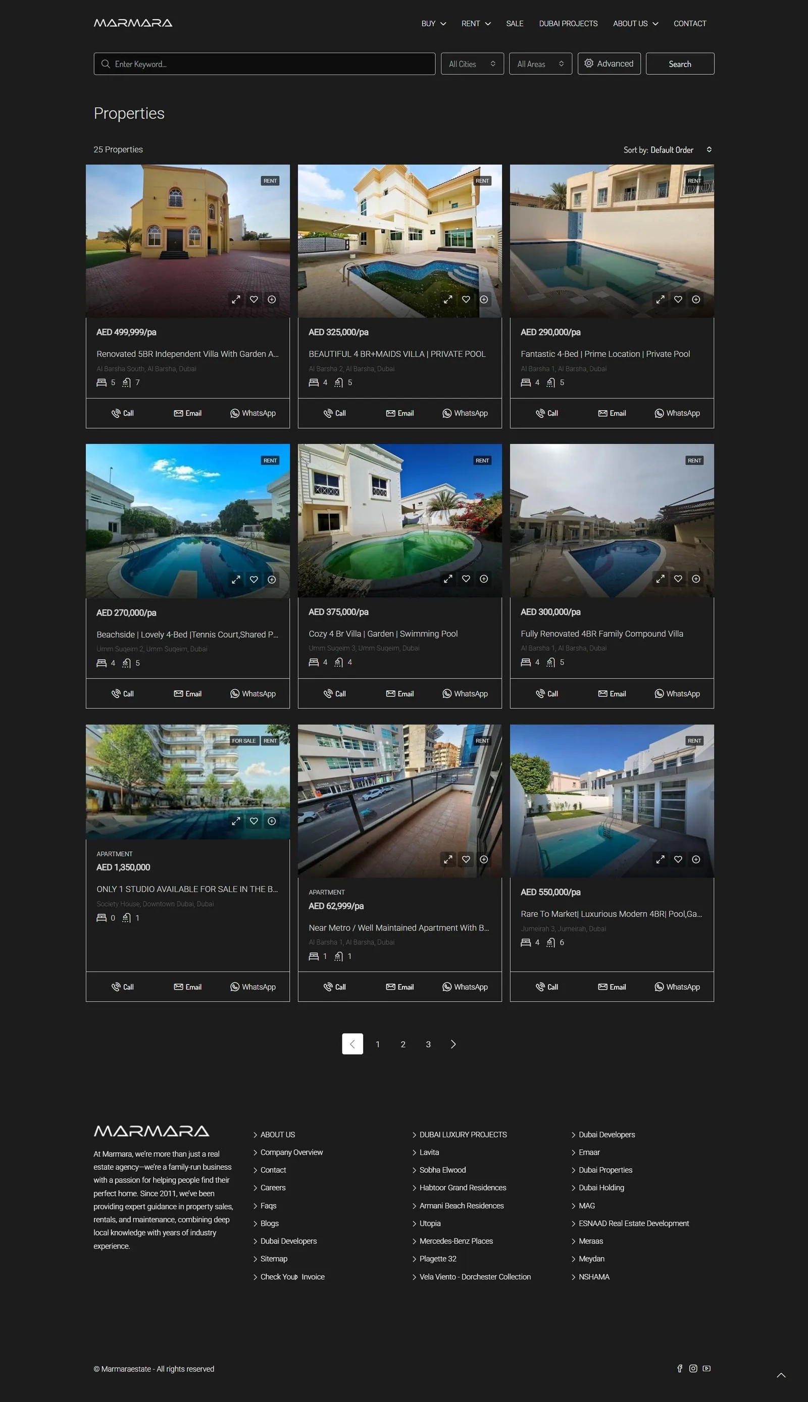 Marmara Real Estate – Property listings website (2)