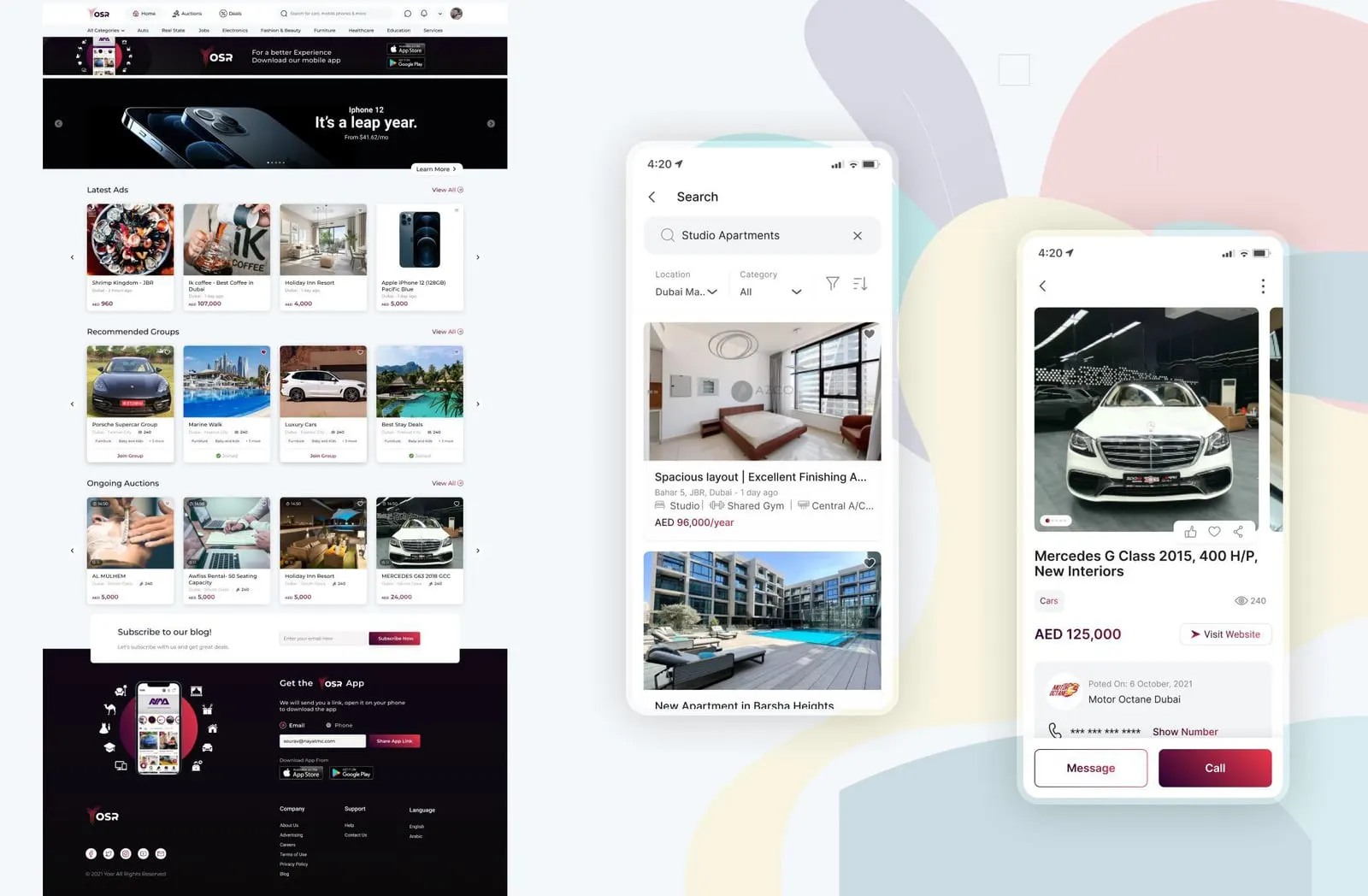 OSR – Online marketplace and app